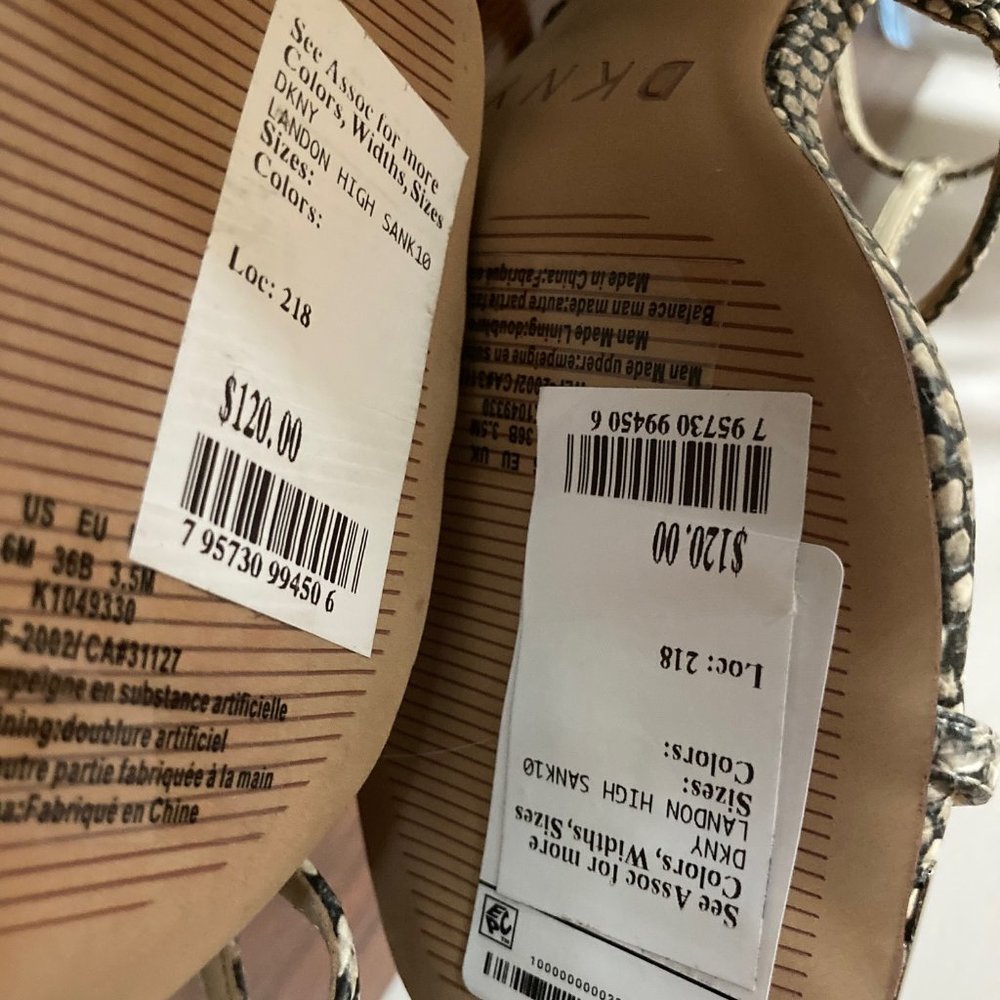 DKNY Landon High Heel Sandals - Picture 15 of 16